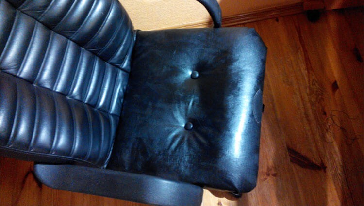 Ремонт и перетяжка сидения офисного кресла