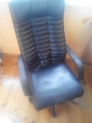 Фото исправленного сидения офисного кресла 