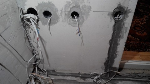 Разводка електрических кабелей на балконе - 2